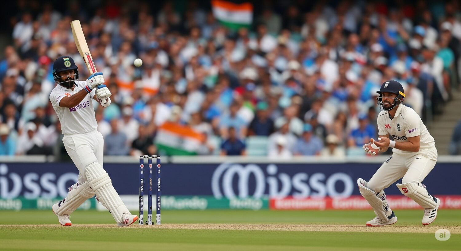 IND vs ENG Cricket 2nd Test: England 249/5, Brook & Smith unbeaten
